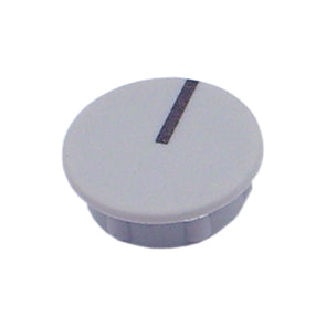 Cap For Collet Knob Grey With Black Strip C151 Gry