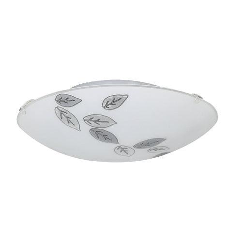 Mars C/Light Leaf Pattern 245mm White - Livestainable.co.za