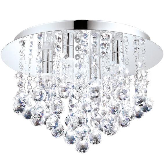 Almonte Led Ceiling Light Chrome - Livestainable.co.za