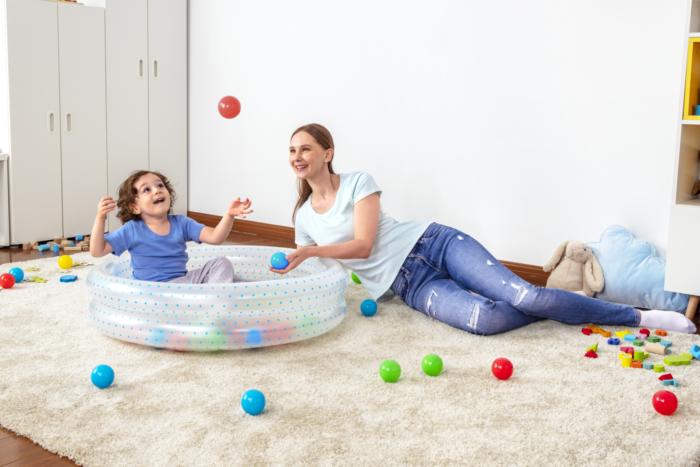 Bestway φ91cm X H20cm 2 Ring Ball Pit Play Pool 73 L