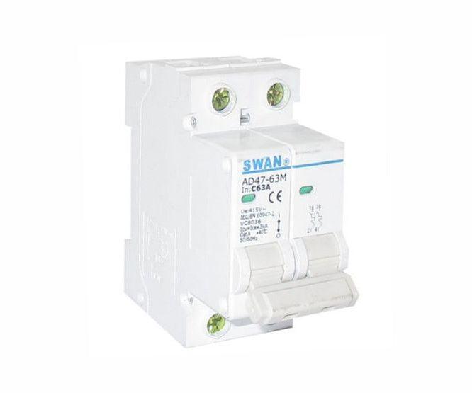 Circuit Breaker Din 20 A 2 P 3 Ka C Curve Cb Ad47 M 3220 - Livestainable.co.za