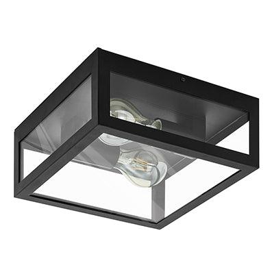 Amezola C/Light Black E27 2x40w - Livestainable.co.za