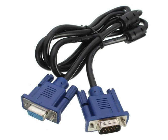 Vga Monitor Lead 1.8m Hd 15 W Male To Female Cab 13(1.5) - Livestainable.co.za