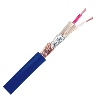 Audio Screened Cable 2 C O=6.0 Blue Debulk Eie 11 122 Xx