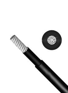 Cables and Lugs 120mm2 single-core 1000V HV DC cable 1m - Black - Livestainable.co.za