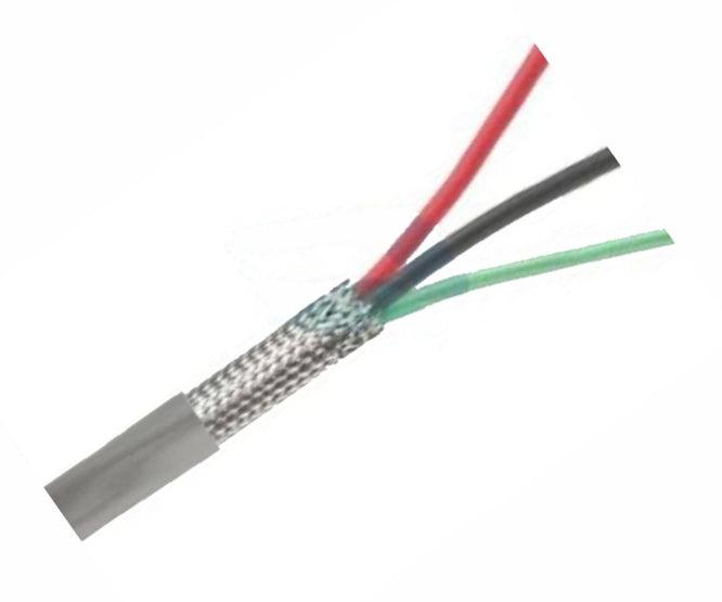 Cable Signal 3 C 0.75mm Od=6.5mm Braided Screen Grey 1m Hk16345 - Livestainable.co.za