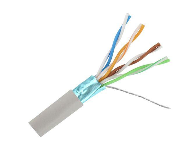 Network Cable Cat5 E Solid Shielded 100 M/Roll Cab Ft5004 E 100 M - Livestainable.co.za