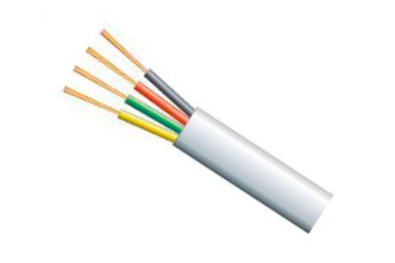 Cable Flat Tel 4 C Flex Cream 300 M/Roll Cabmawg26 4 300 M - Livestainable.co.za