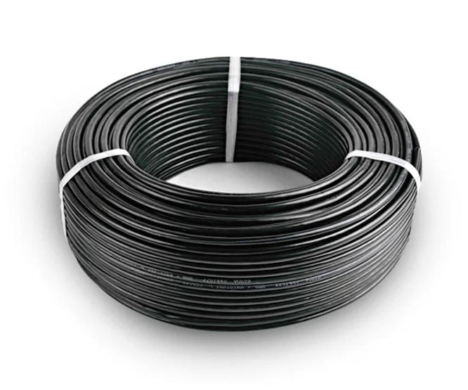 Solar / Pv Wire / Cable Black Csa=6mm2 100m/R H1 Z2 Z2 K 1 Blk 6 100