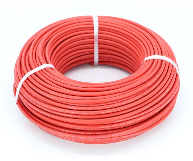 Solar / Pv Wire / Cable Red Csa=2.5mm2 100m/R H1 Z2 Z2 K 1 Rd 2.5 100