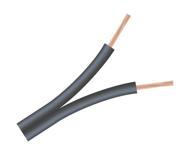 0.2mm Twin Flex Cable Black No Tracer Rvb2*0.2 *Dbk* - Livestainable.co.za