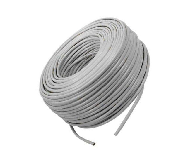 Cat6 Ftp Ethernet Cable Cca 8 C Solid Grey 100m/Roll H726 Ftps Gy - Livestainable.co.za