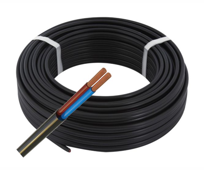 Cabtyre Cable 2 C Csa=1.5 O=7.8 Black 50/R Gctc1.5 F02 Csbbgc1 50 M