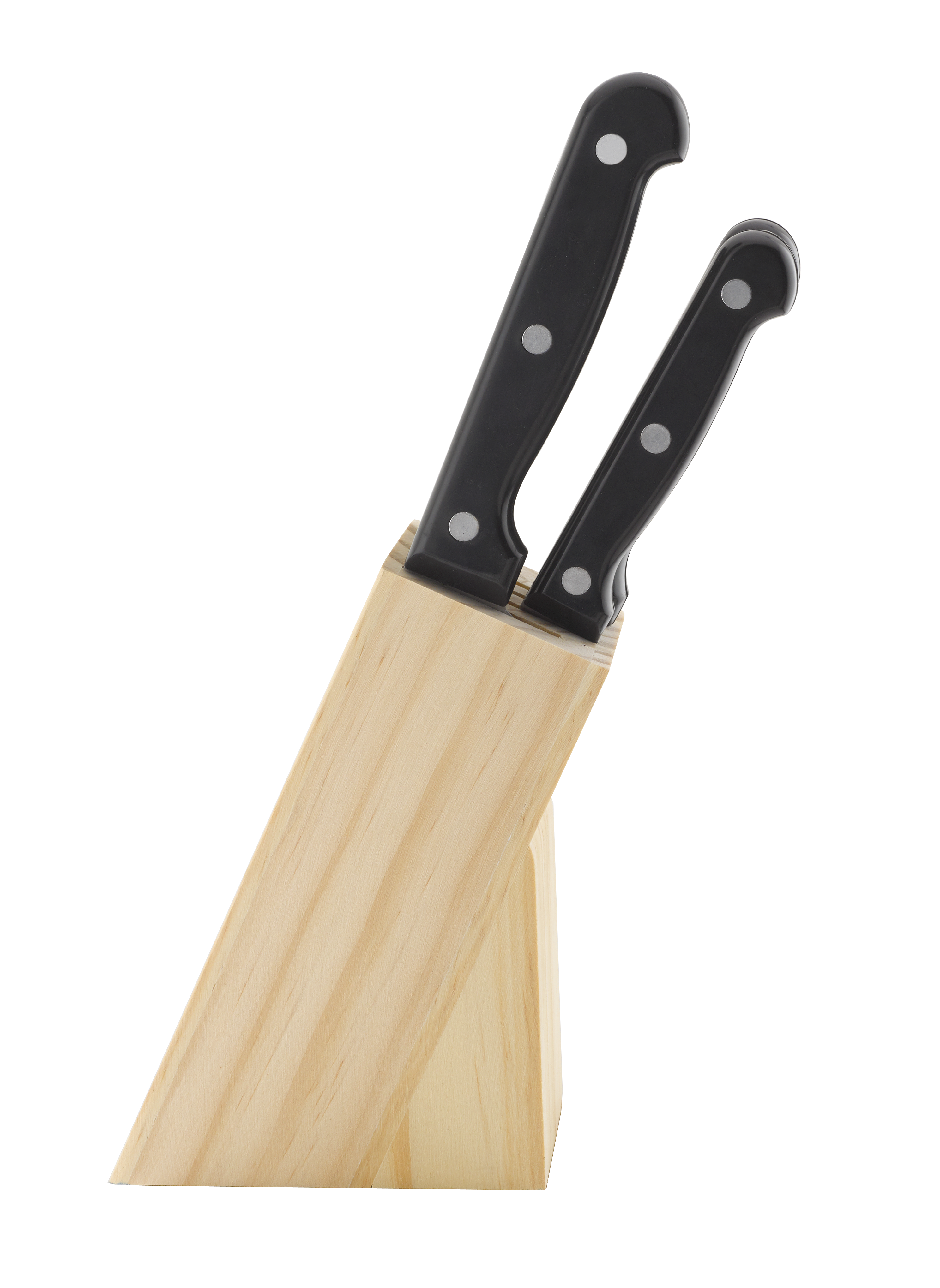5 Pc Knife Set & Wooden Block – Torino