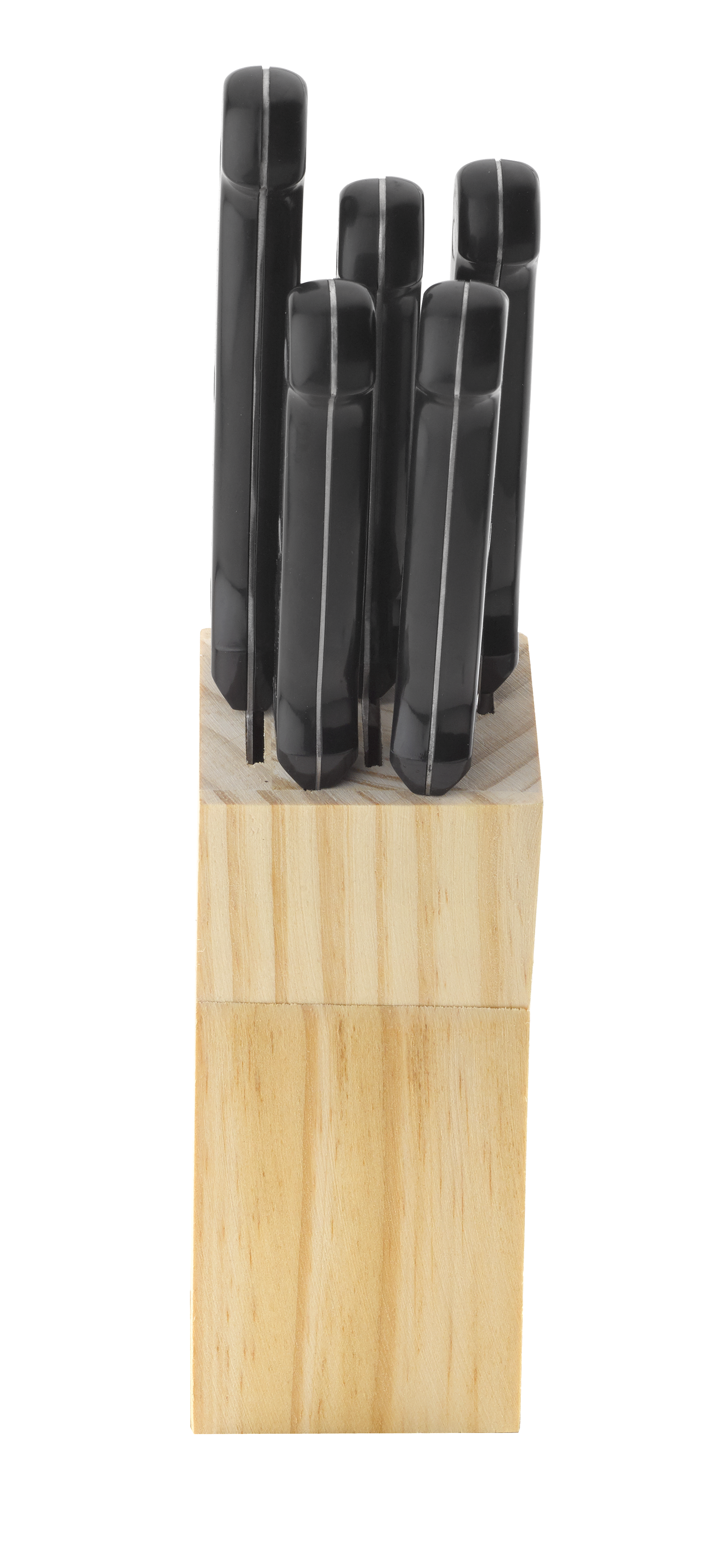 5 Pc Knife Set & Wooden Block – Torino