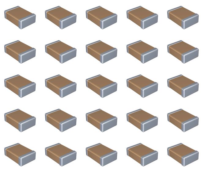 Ceramic Capacitor Smd M/L 1812 0.22u F 1 K/Bag 1812 B2224 K500 S 1 Kbp