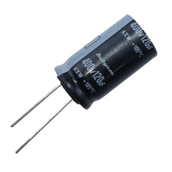 Electrolytic Capacitor Radial 120u F 200 V Ht 13x30 P=5 200 Axw120 M 13x30 *D*