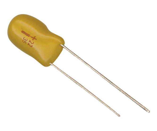 Tantalum Capacitor Bead 2.2u F 35 V P=5mm Mtap2.2 Uf 35 V 20% P5 - Livestainable.co.za