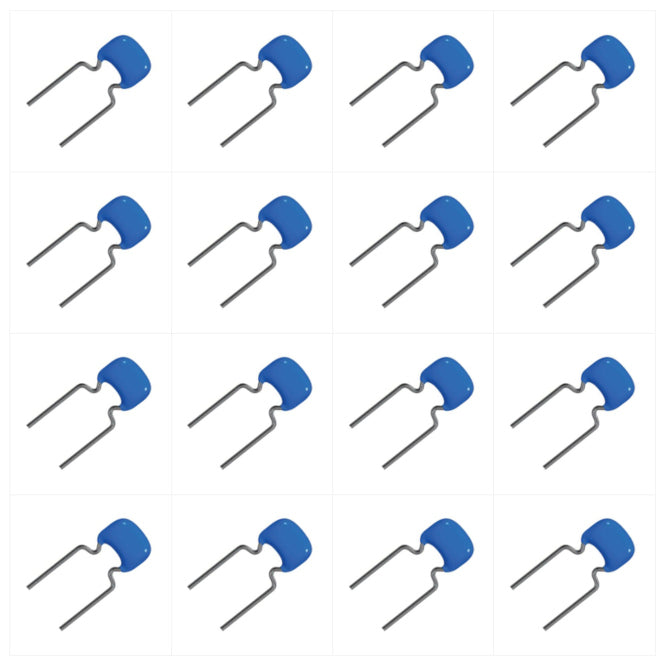 Ceramic Capacitor M/L 100n F 50 V P=5mm 1 K/Bag Ct4 0805 Y104 M500 Pf3