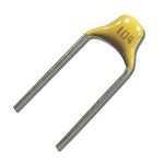 Ceramic Capacitor M/L 820p F 50 V P=5mm R 0805 Cg821 K500