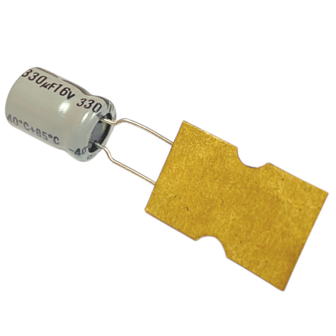 Electrolytic Capacitor Radial 330u F 16 V St 8x11 P=3.5 E.Cap 330u F 16 V
