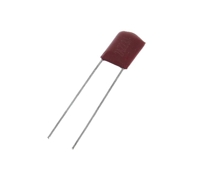 Polyester Film Capacitor 0.1u F 63 V 5% P=5mm P.Cap 0.1u F 63 V