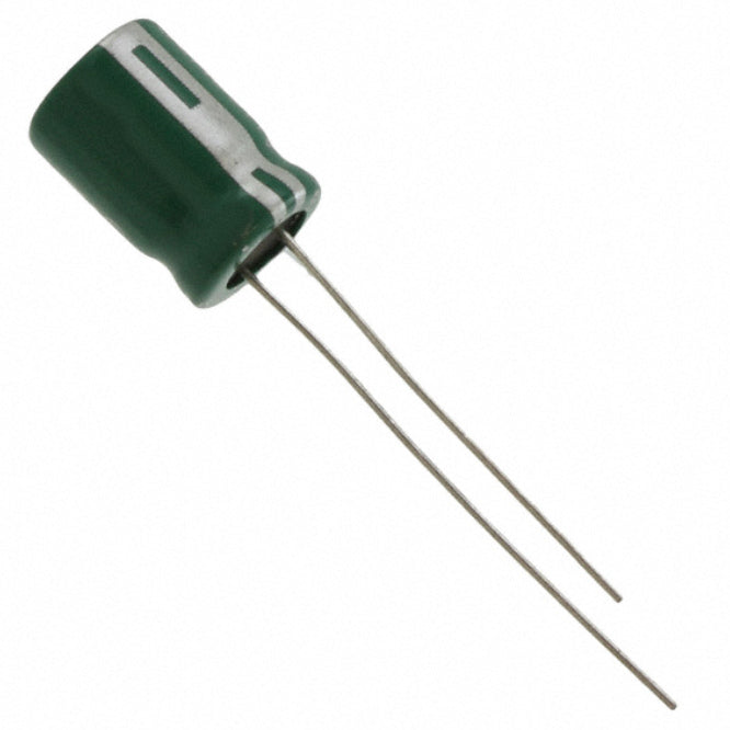 Electrolytic Capacitor Radial 100u F 16 V Ht 6.3x7 P=2.5 Ss 100u F 16 V Ht