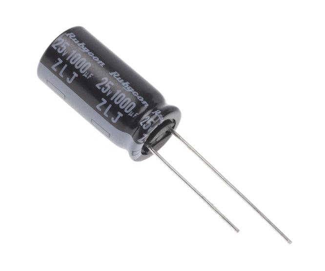 Electrolytic Capacitor Radial Rad 1000u F 25 V Liht 10x20 P=5 25 Zlj1000 M10 X20 - Livestainable.co.za