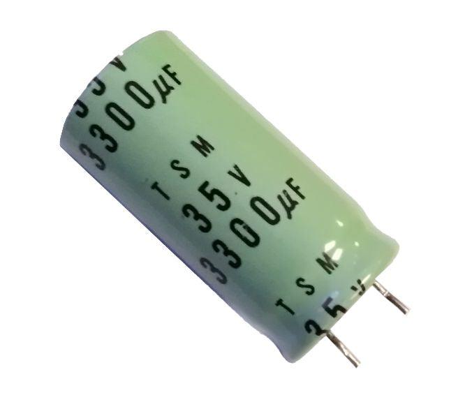 Electrolytic Radial Capacitor 3300u F 35 V St 18x36 St 85 Deg 3300 Mf 35= Er *D* - Livestainable.co.za