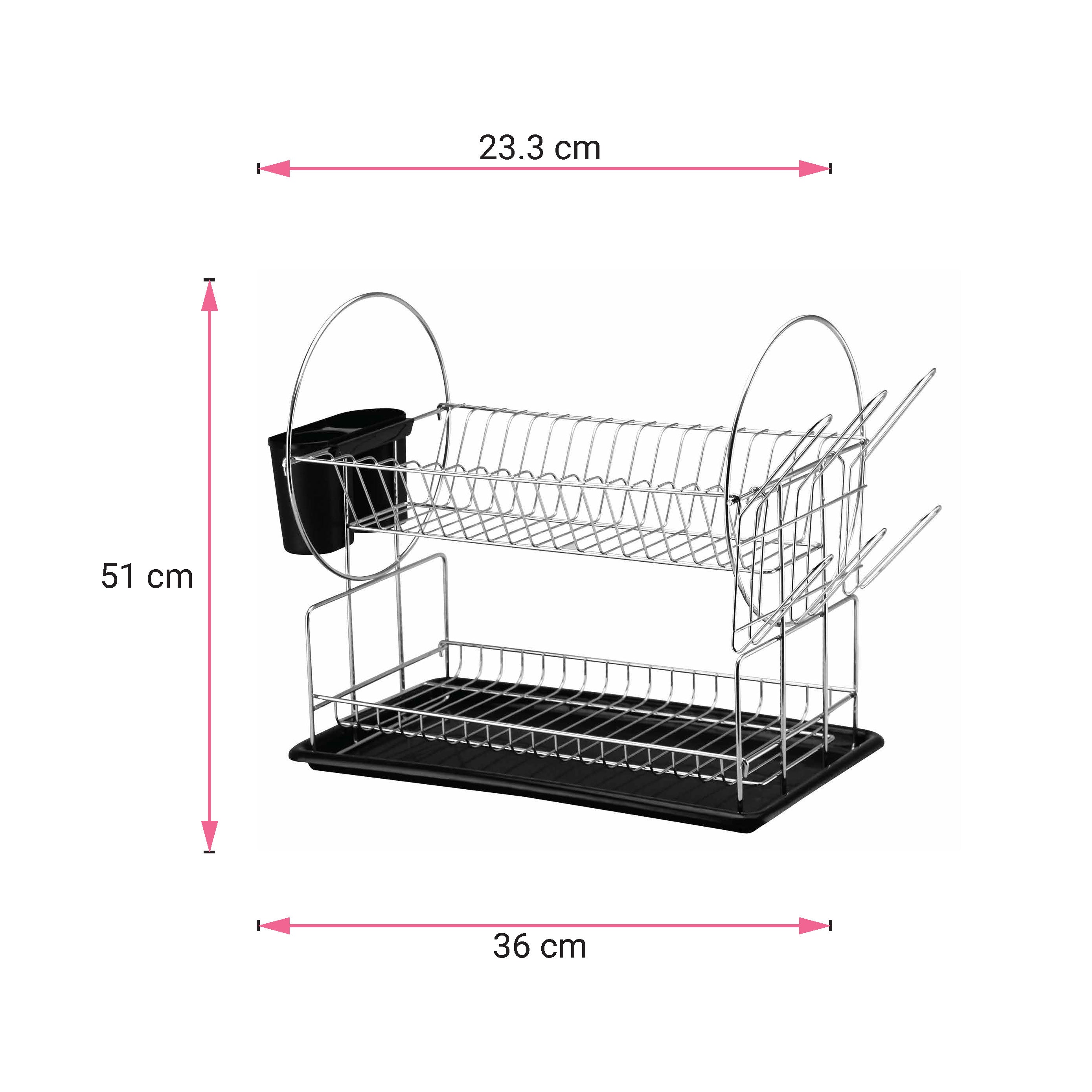 Dish Draining Rack 2 Tier Catania 201