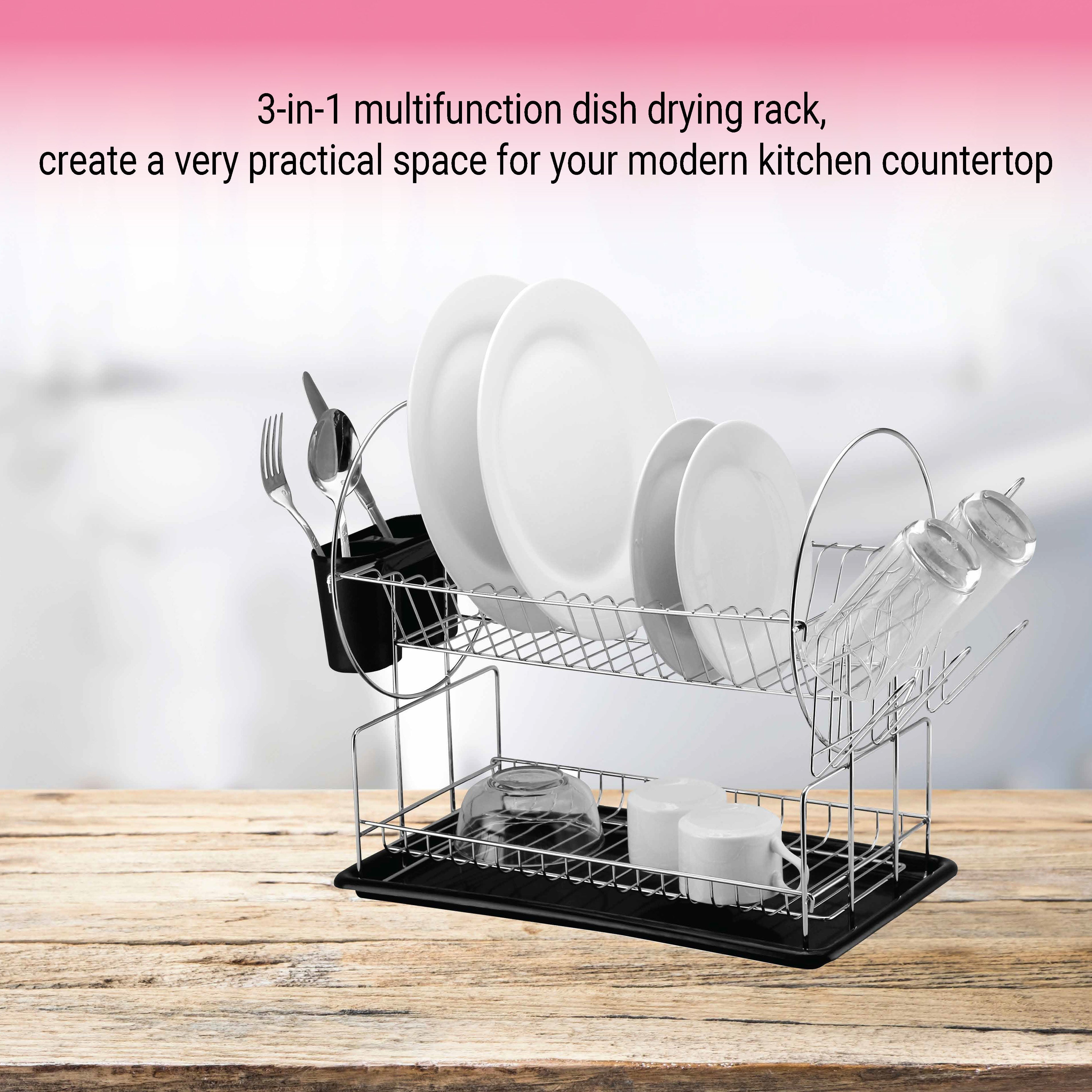 Dish Draining Rack 2 Tier Catania 201