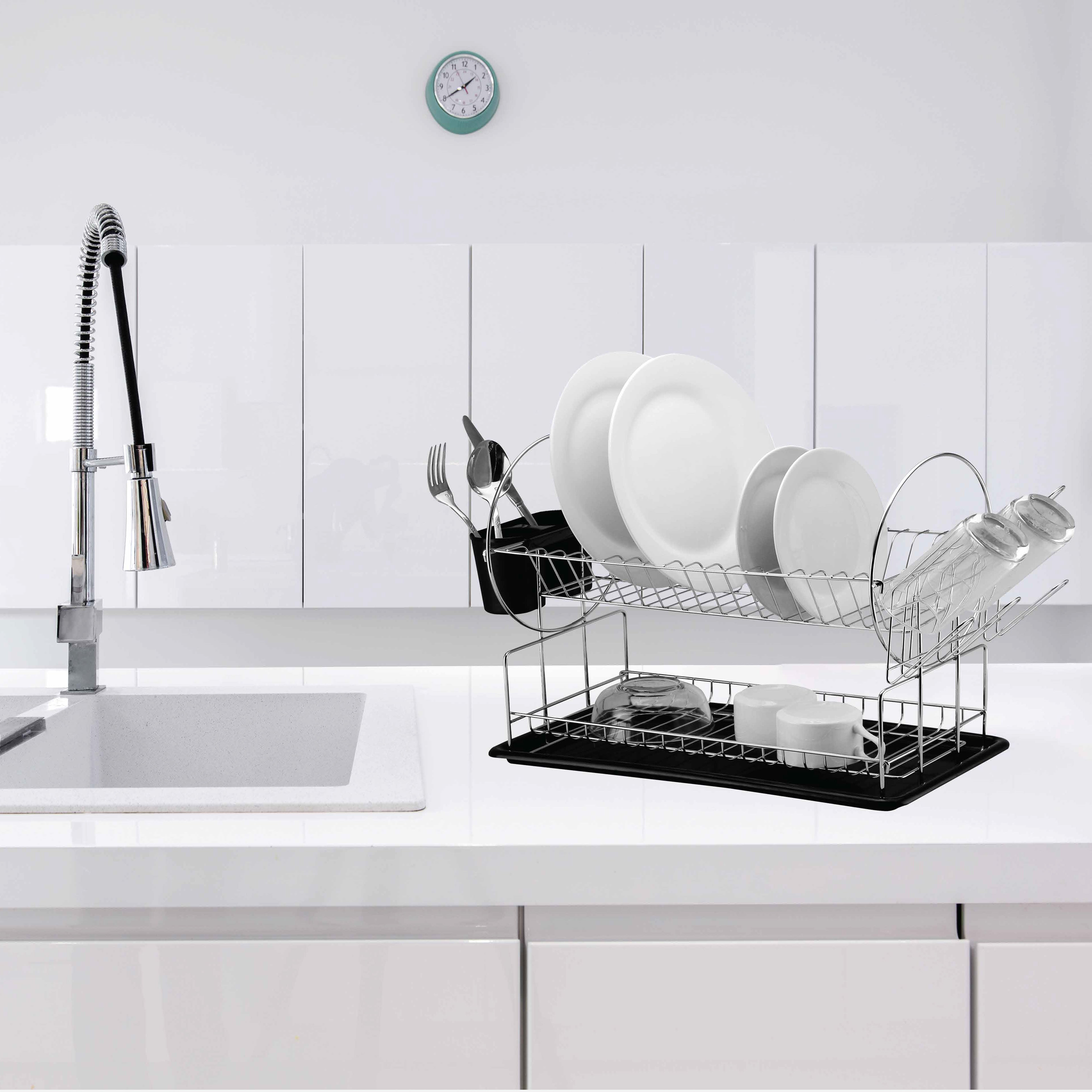 Dish Draining Rack 2 Tier Catania 201