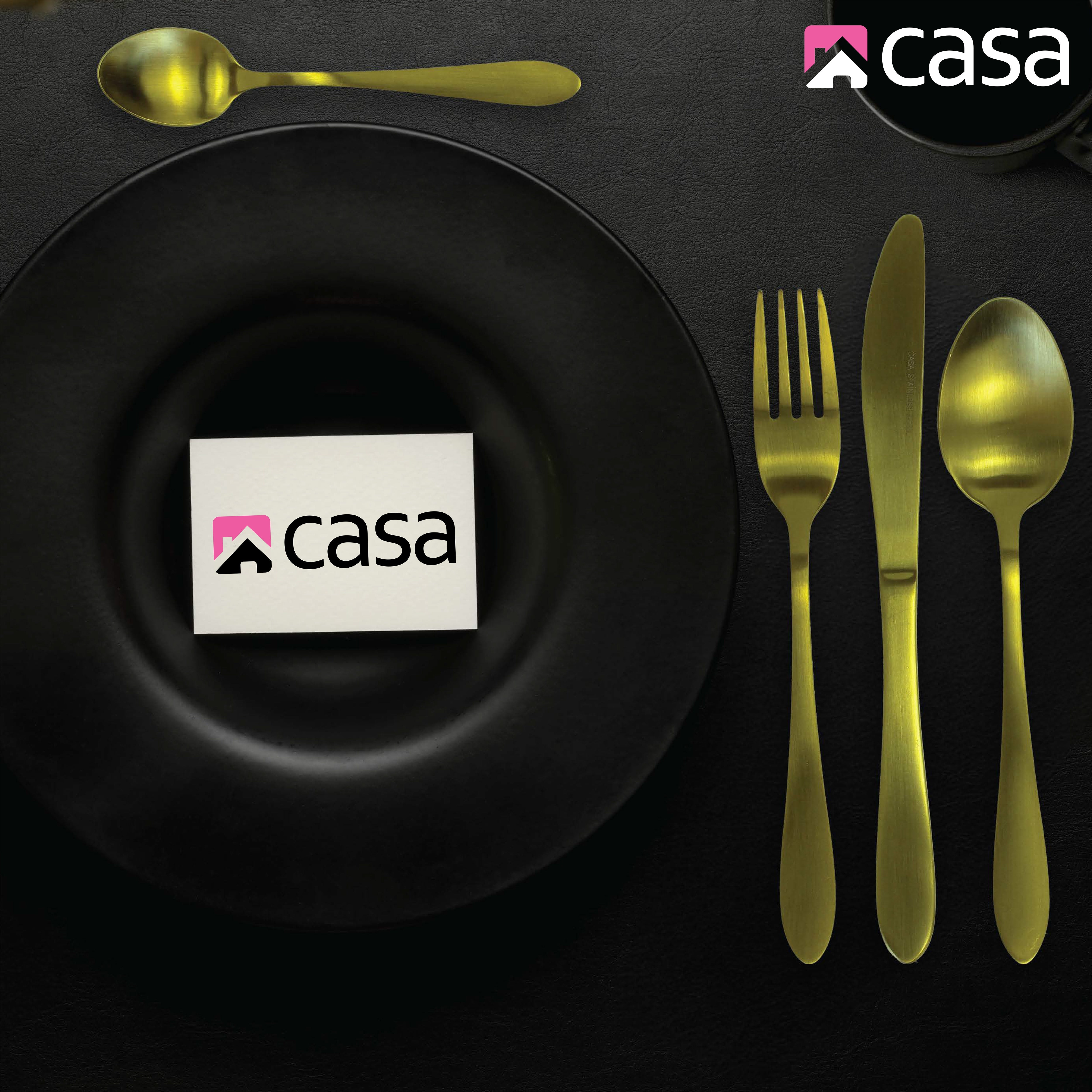 Casa Siena 16 Piece Cutlery Set | Steel