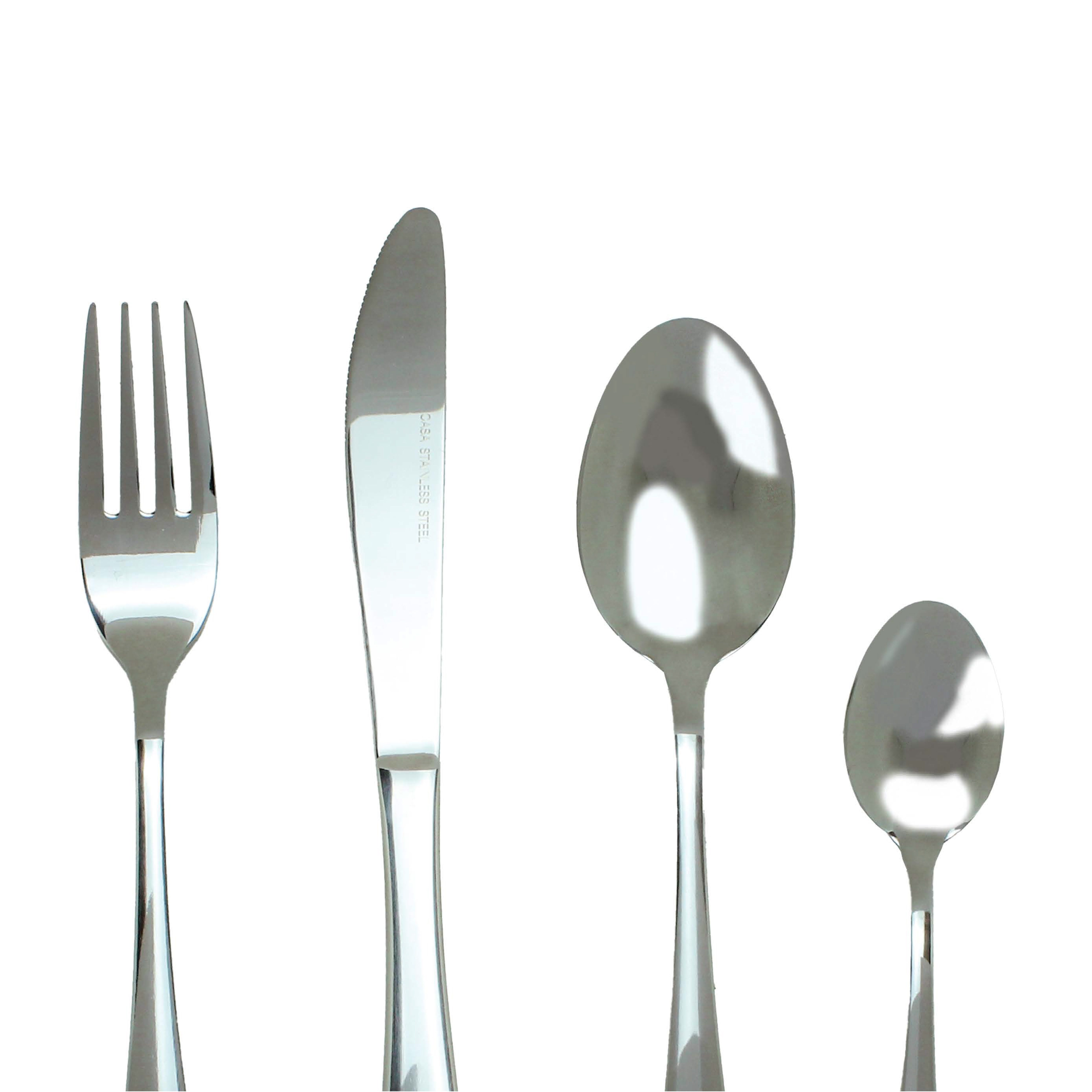 Casa Siena 16 Piece Cutlery Set | Steel