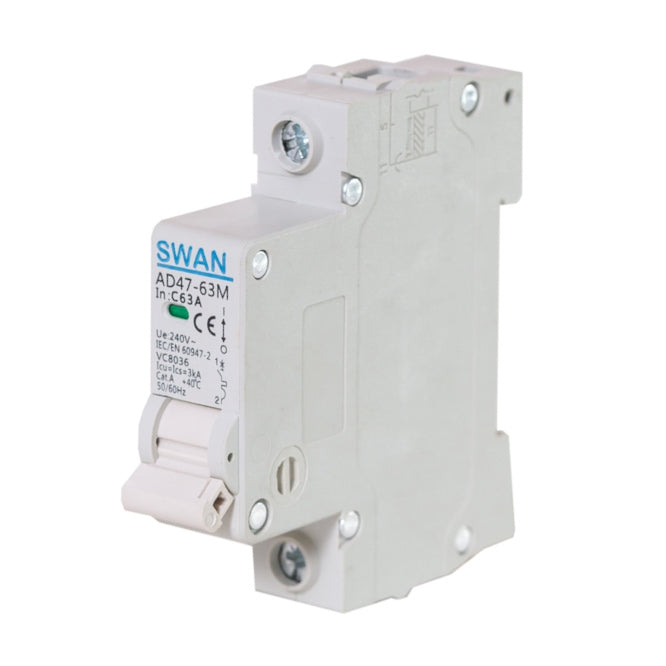 Mcb / Circuit Breaker 3 Ka C Curve 1 P 40 A Cb Ad47 M 3140