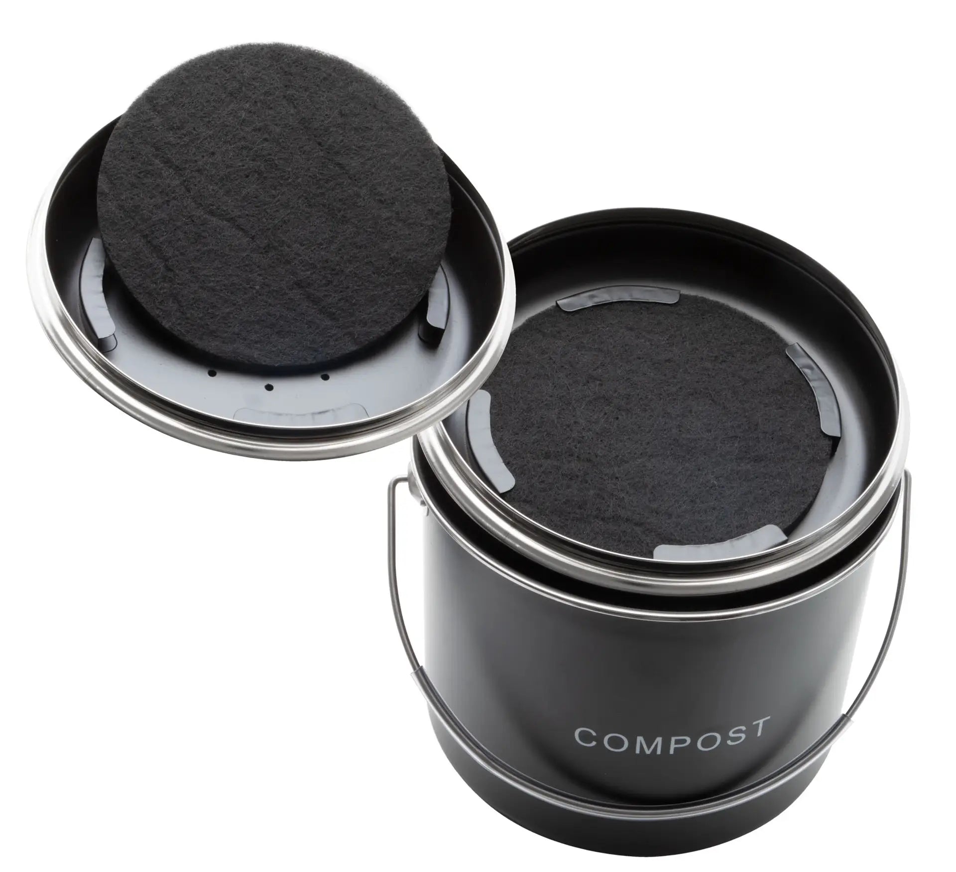 Kitchen Compost Bin / 6L / Liquorice