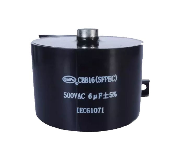 Film Capacitor 6 Uf 1800 Vdc / 500 Vac 73 X49mm Cbb16 500 6