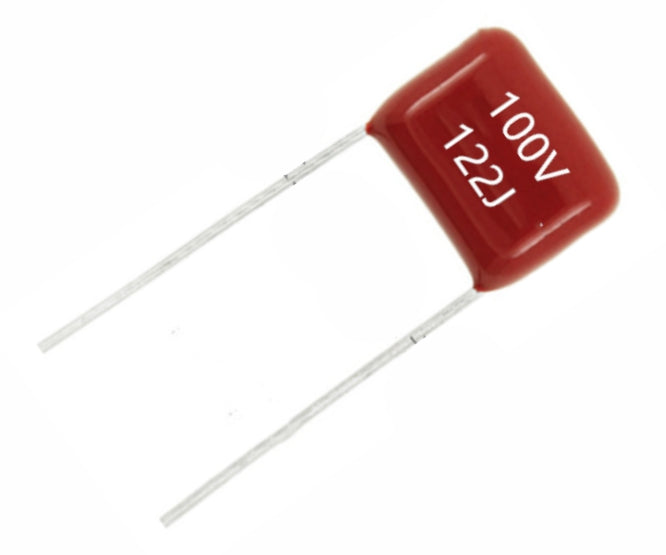 Polyester Capacitor Radial Film 1.2n F 100 V P=5 Cbb 1 N2 100 V P5