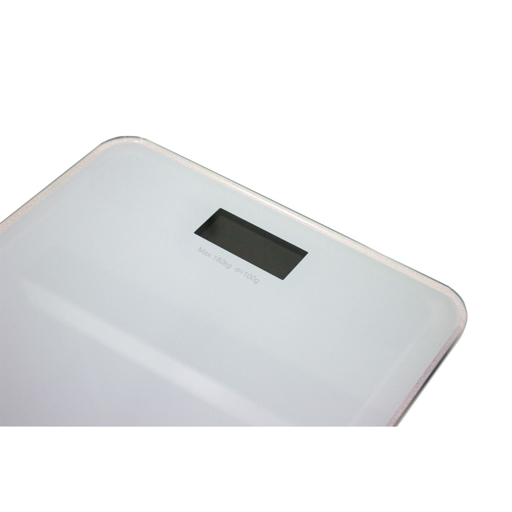 Electronic Bathroom Glass Scale Solid Rounded Corners