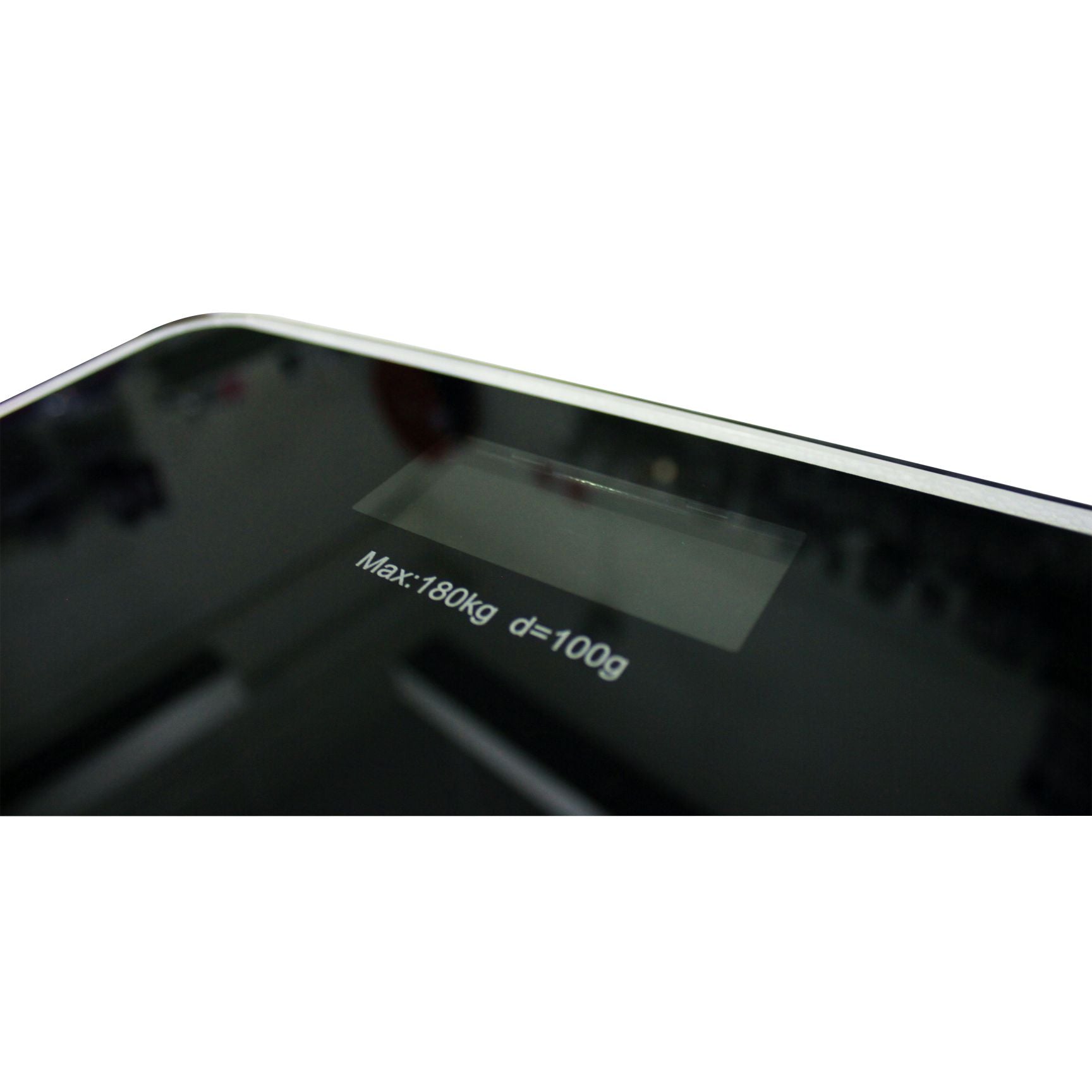 Electronic Bathroom Glass Scale Solid Rounded Corners