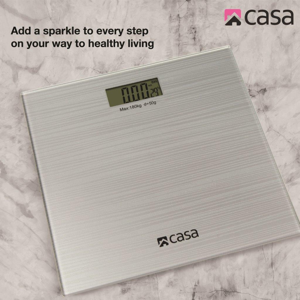 Electronic Bathroom Glass Scale Sparkle