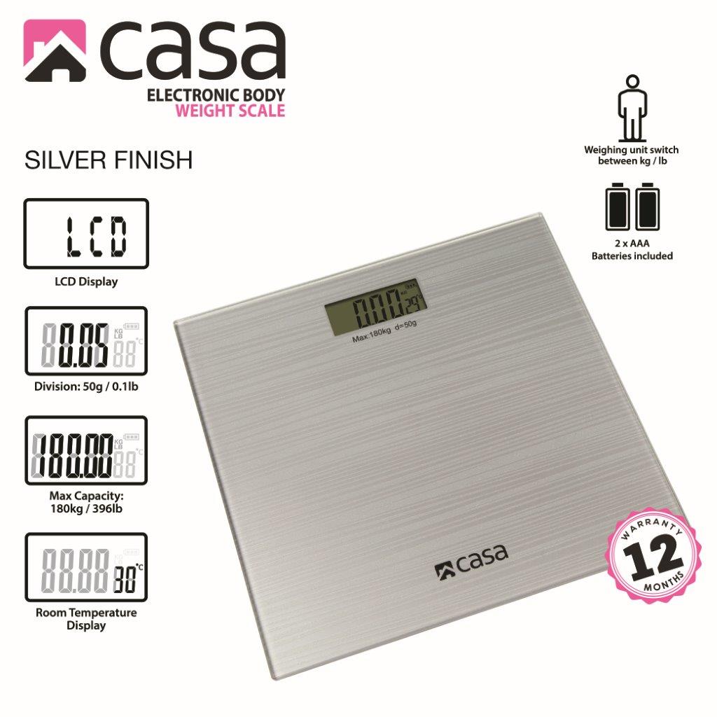 Electronic Bathroom Glass Scale Sparkle