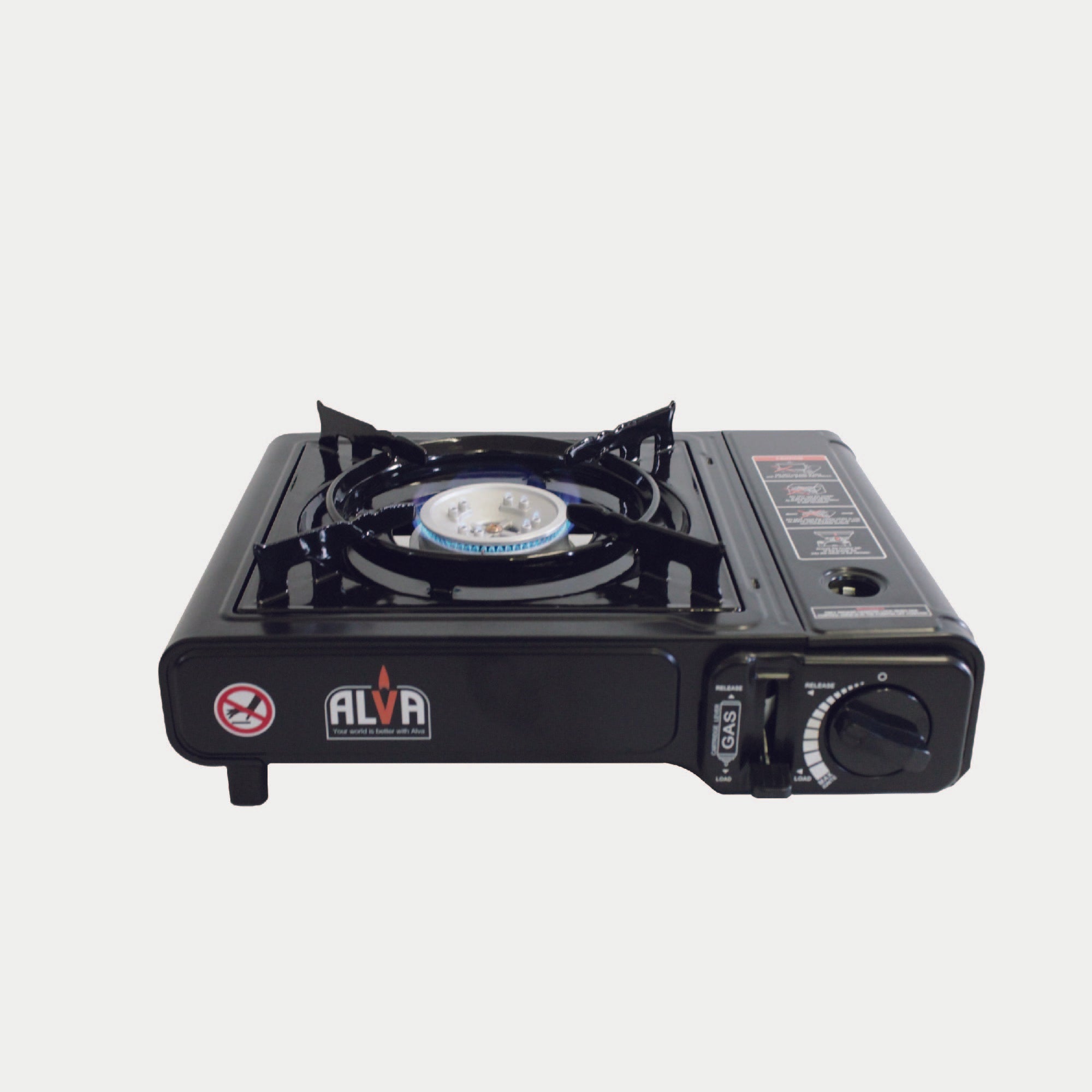 ALVA - SINGLE BURNER BUTANE CANISTER STOVE (CARRY CASE)
