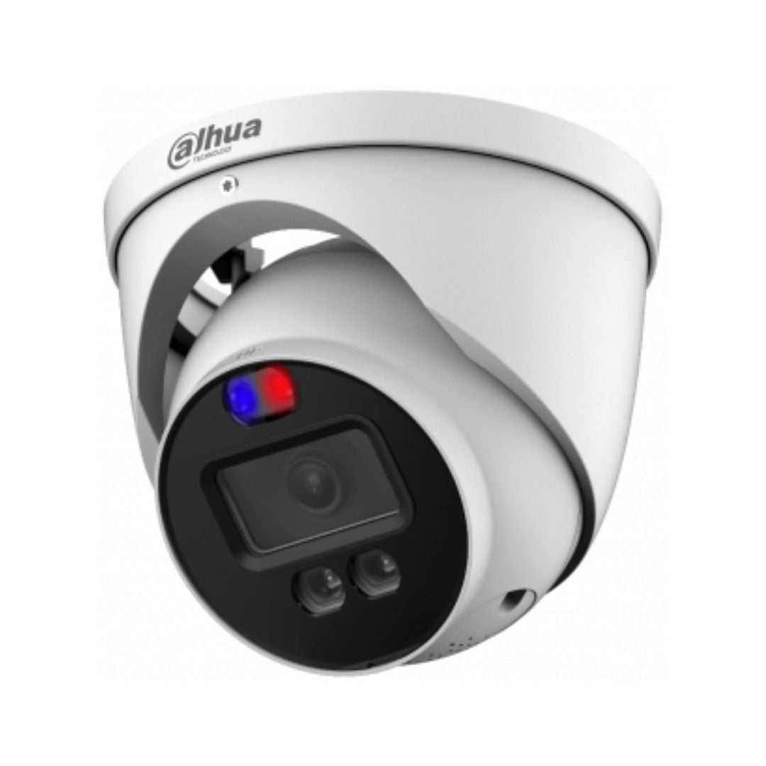 Dahua Dome Active Deterrence 5MP 3.6MM Lens 40M IR Smart IR Full Colour