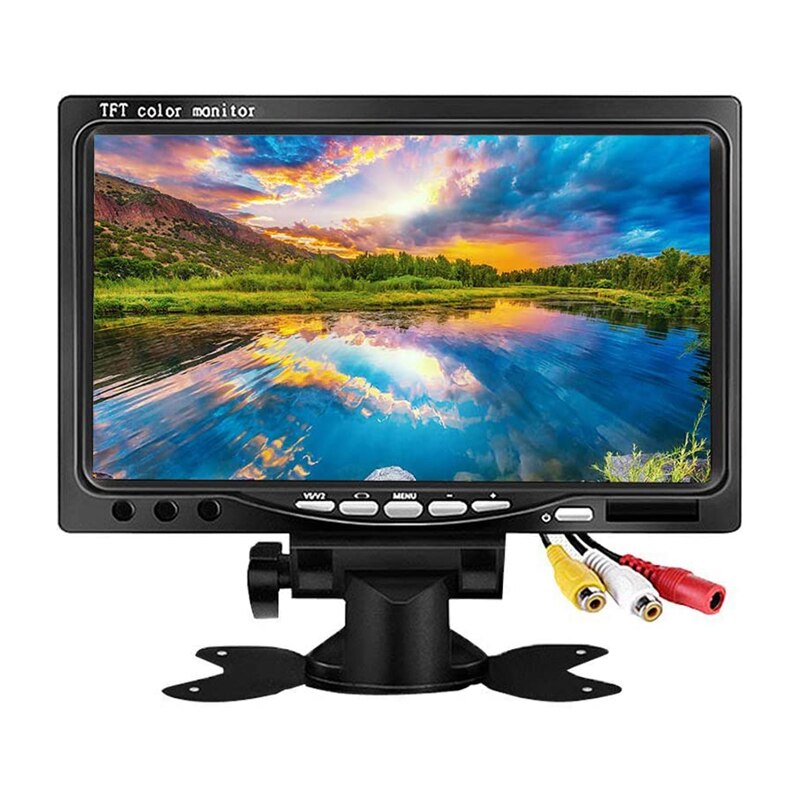 7"LCD Monitor C/W AU/Remote Control