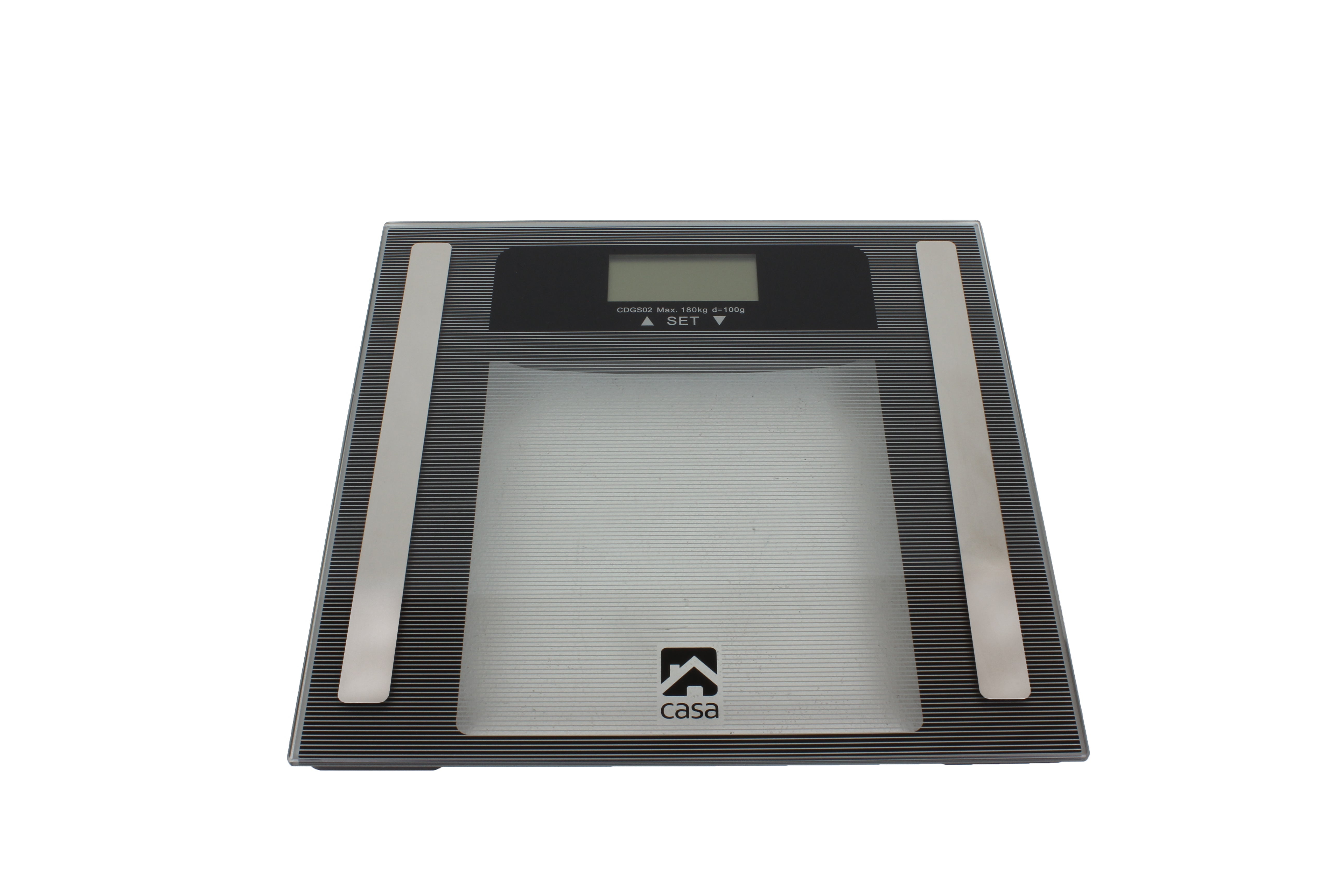 Electronic 7 In 1 Diagnostic Glass Bathroom Scale