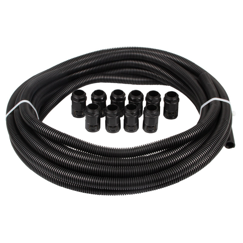 20mm Black 10m Contractor Pack C/W 10 Glands - Livestainable.co.za