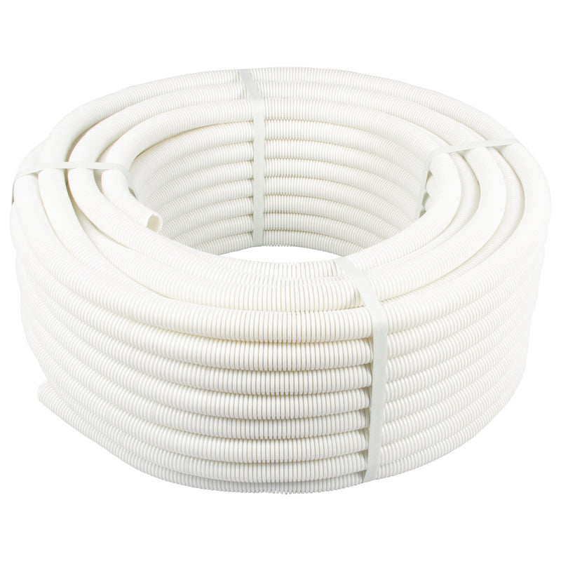20mm Flexible Conduit (Pvc) White 50 Meters - Livestainable.co.za
