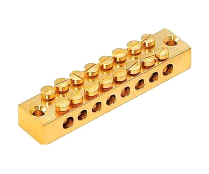 Double Row Earth / Neutral Bar 1m Long Cf Drnb