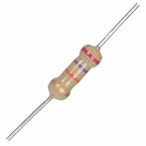 Resistor 1 W Rnd C/F 5% 5 E1 Cf100 5 E1 J Bp